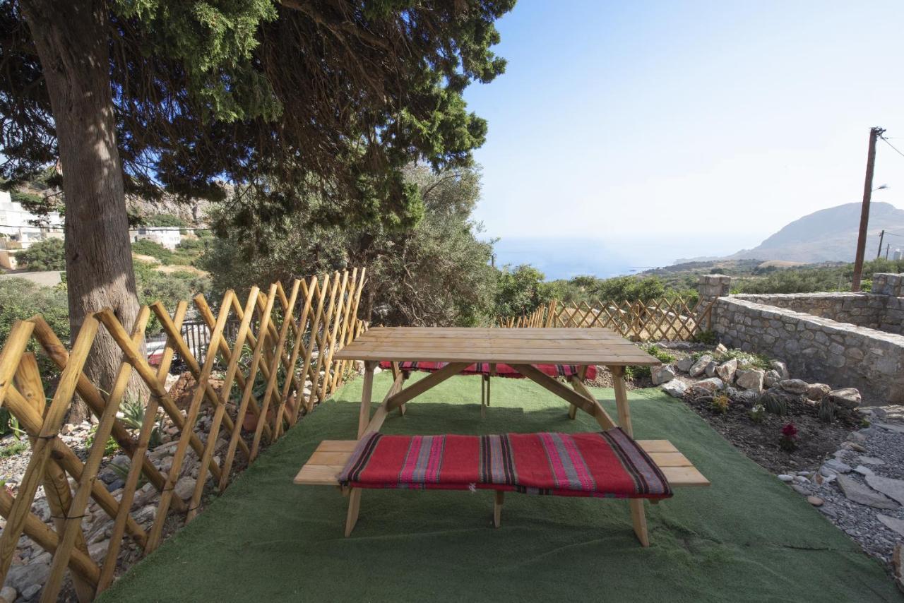 فيلا Petasos House - Garden - Sea View Sellía المظهر الخارجي الصورة