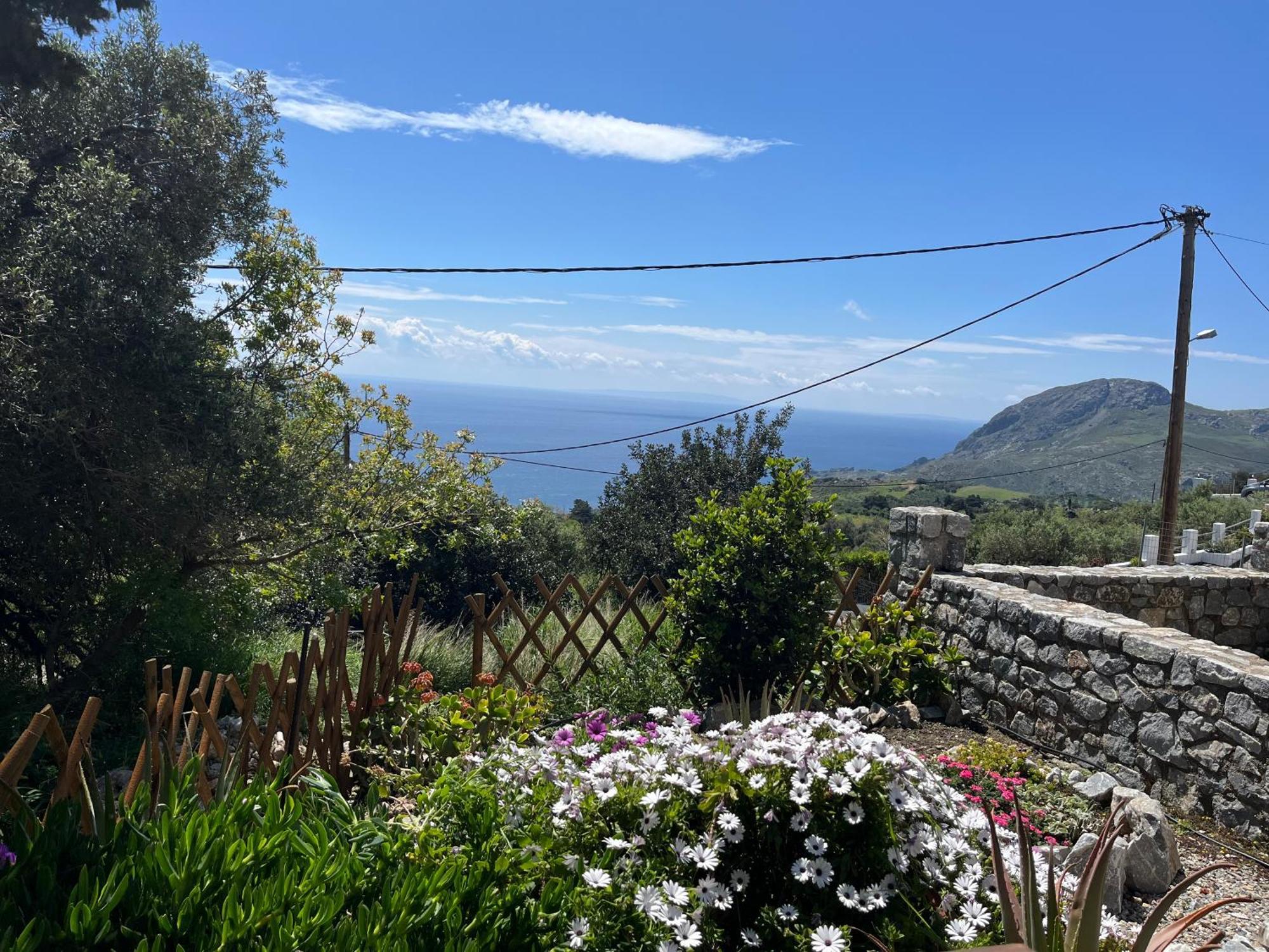 فيلا Petasos House - Garden - Sea View Sellía المظهر الخارجي الصورة